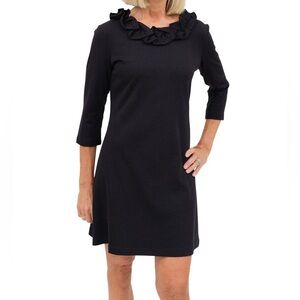 NWT Sailor-Sailor Cricket Dress - Black Ponte